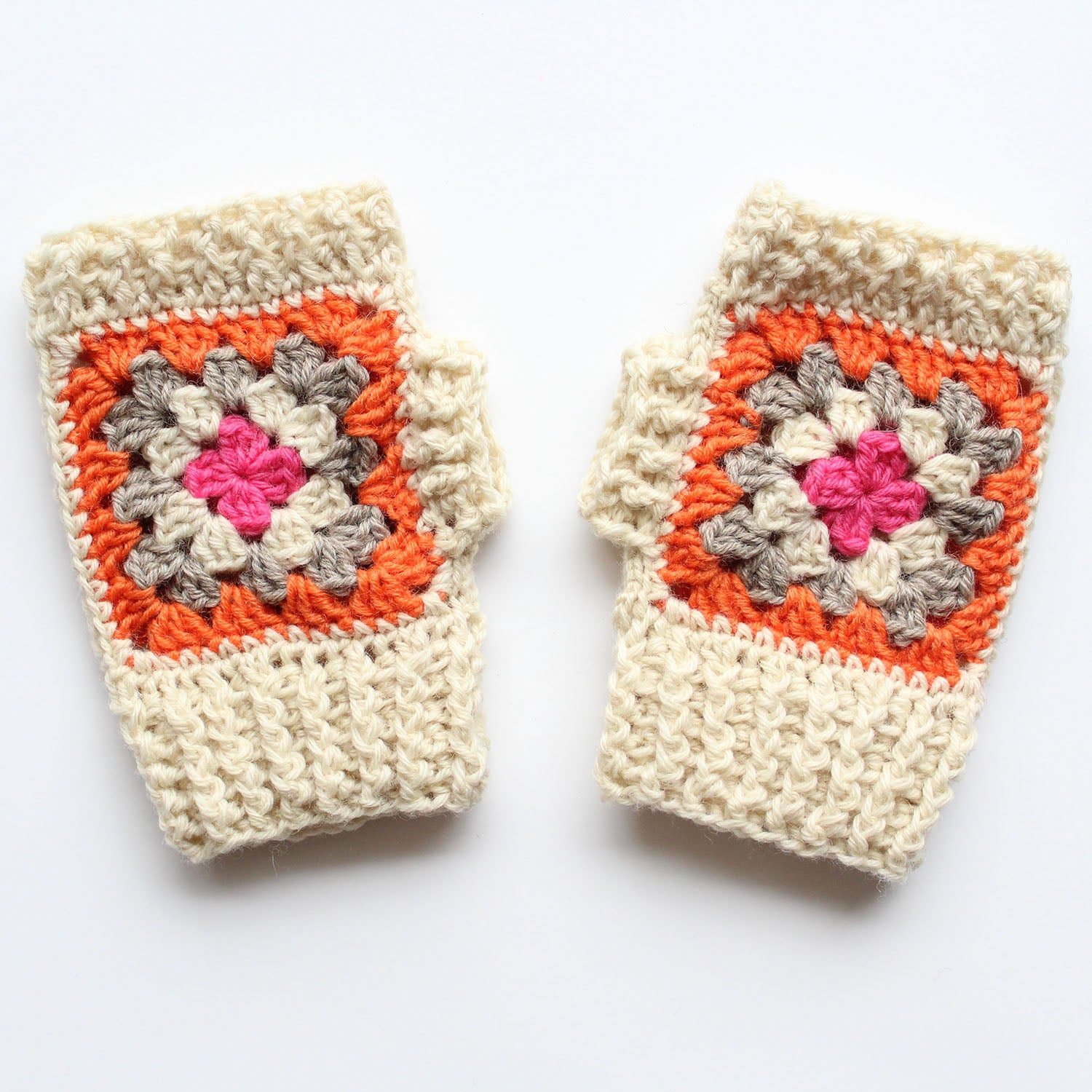 Mitones Granny Square