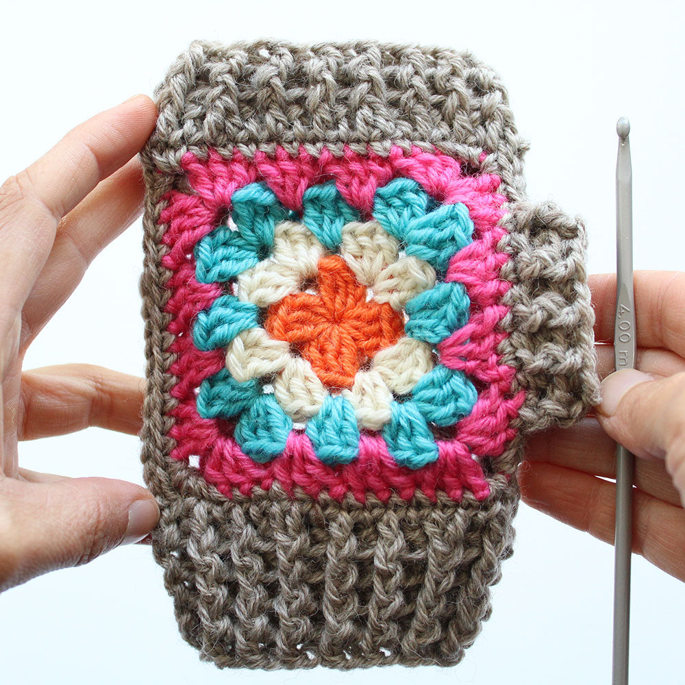 Patrón Mitones Granny Square