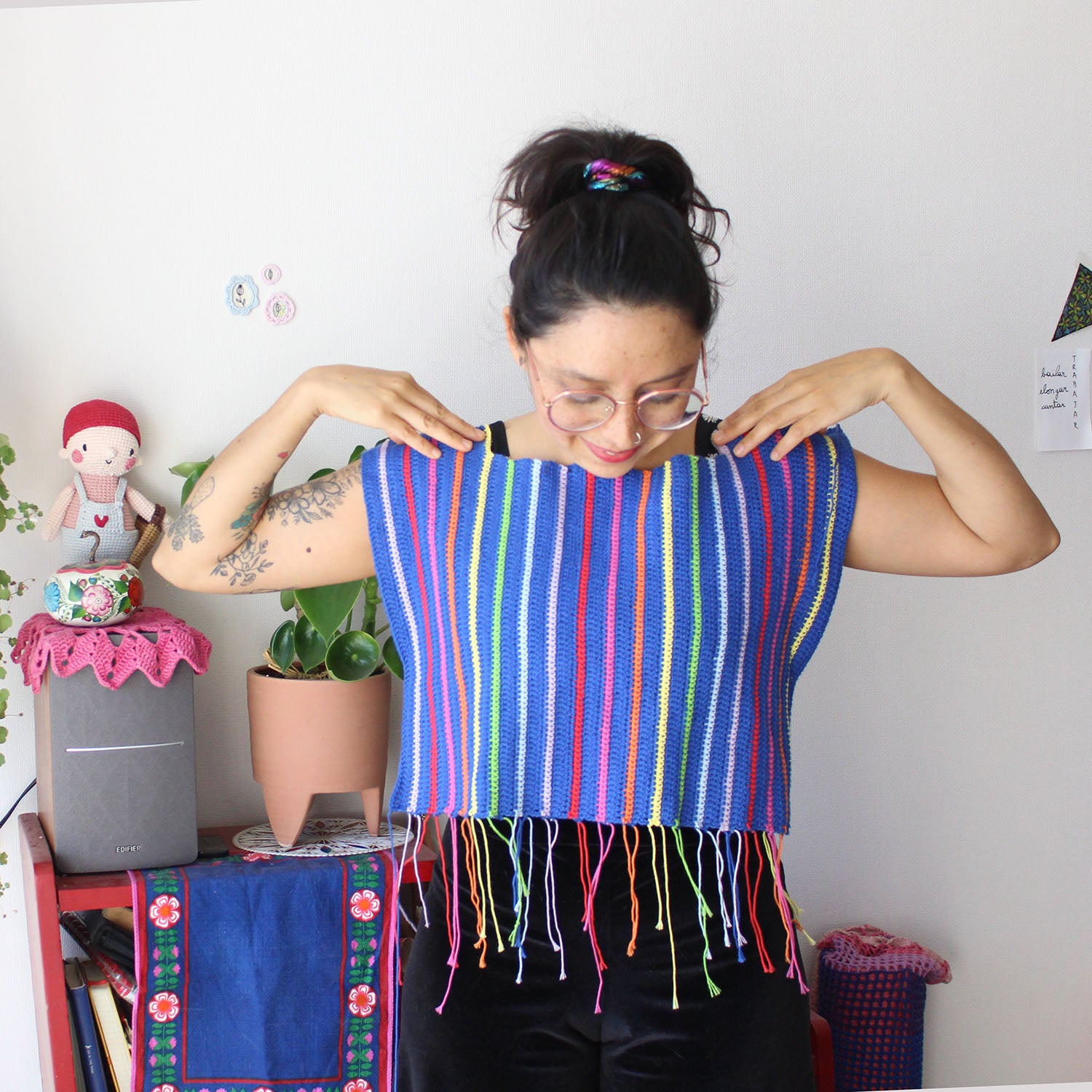Polera Polerón Rayitas