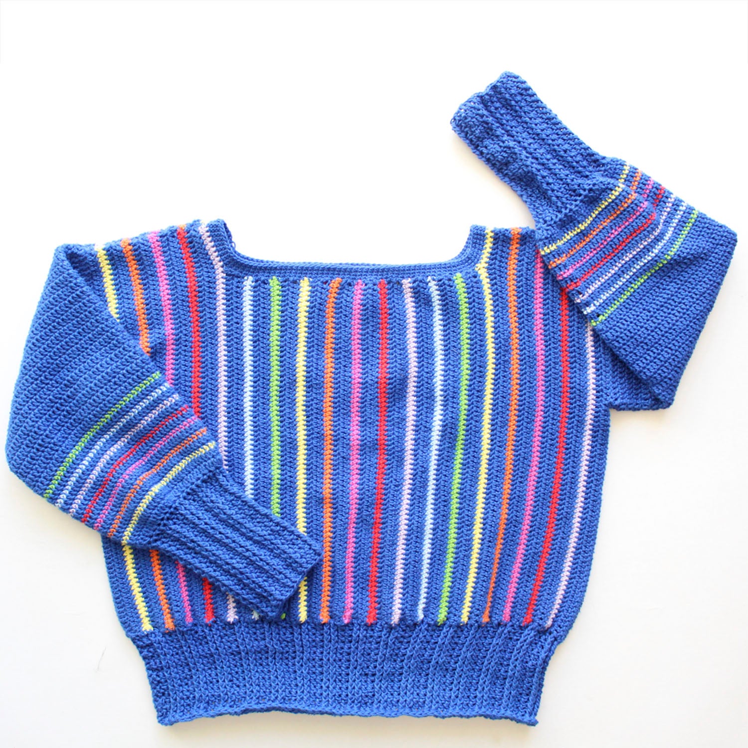 Polera Polerón Rayitas