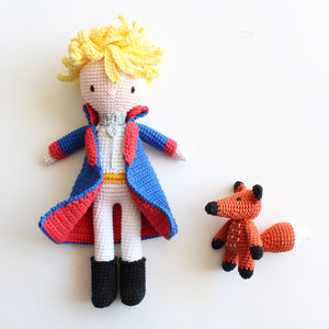 Kit Amigurumi El Principito y el Zorro