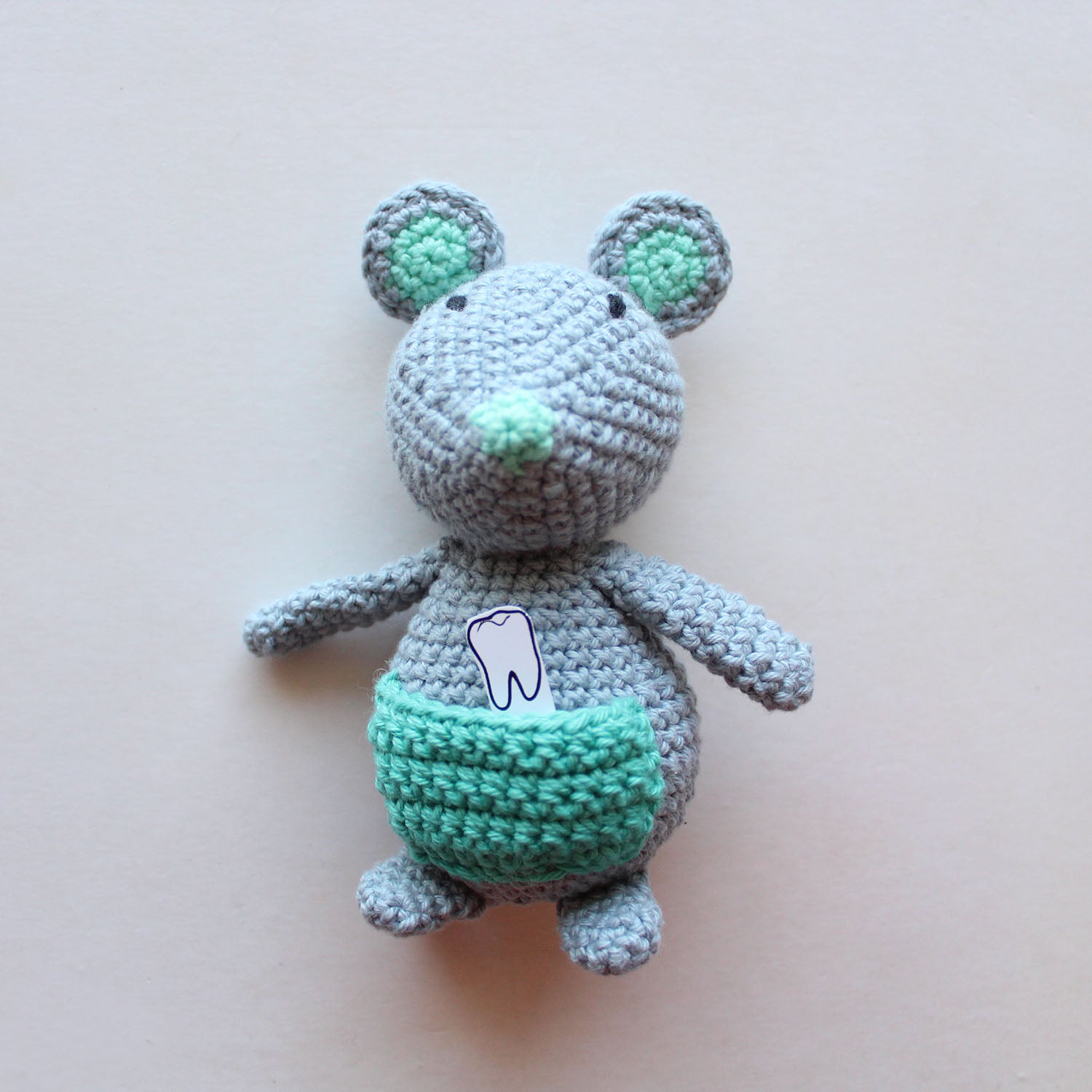 Amigurumi Ratoncito de los dientes