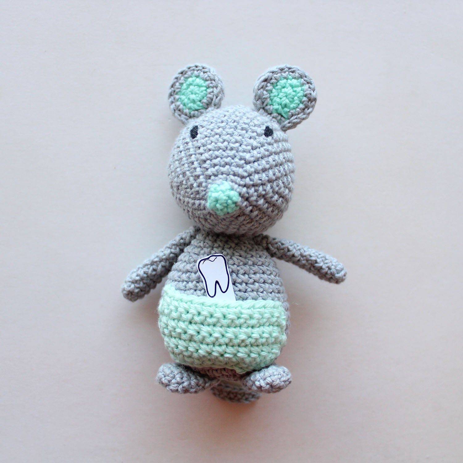 Amigurumi Ratoncito de los dientes